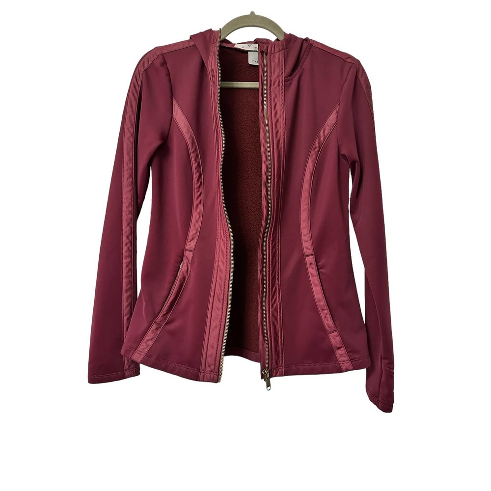 Athleta Verbier Jacket Hooded Softshell Fleece Li… - image 3